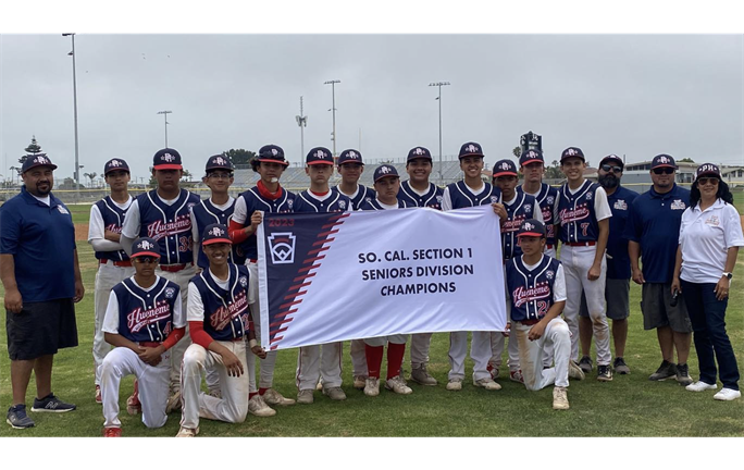 2023 SO CAL Section 1 Senior Division Champions