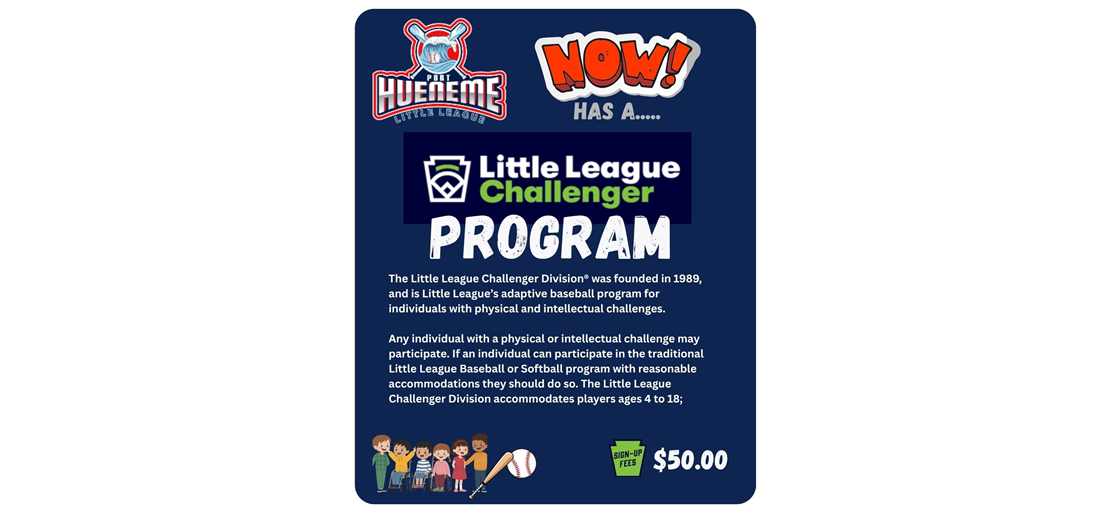 PHLL Presents LL Challenger Division!