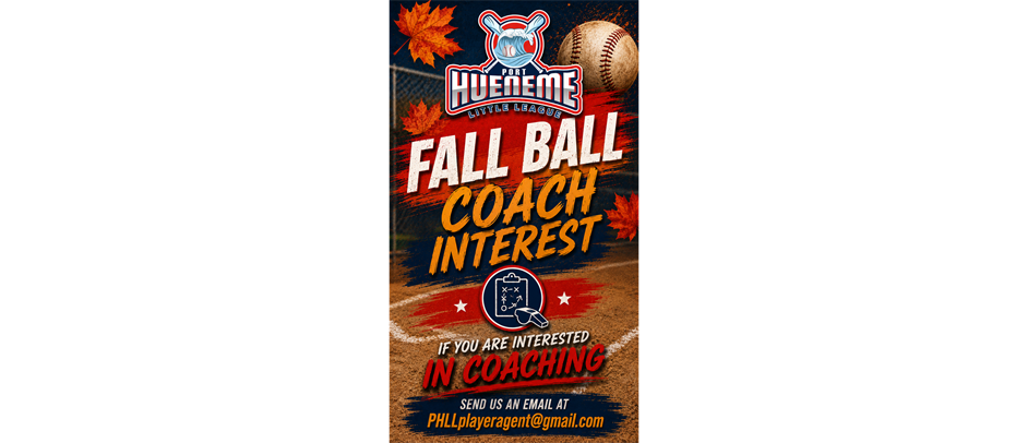Fall Ball 2026 Coach Interest
